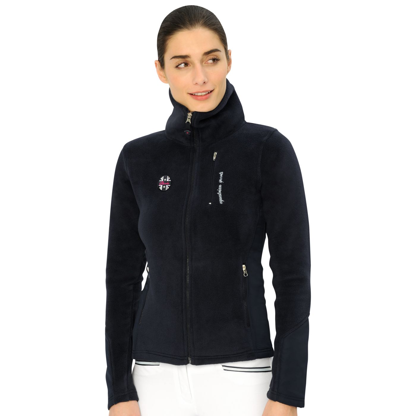 zip front fleece jacket